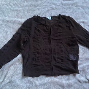 Cotton on brown top